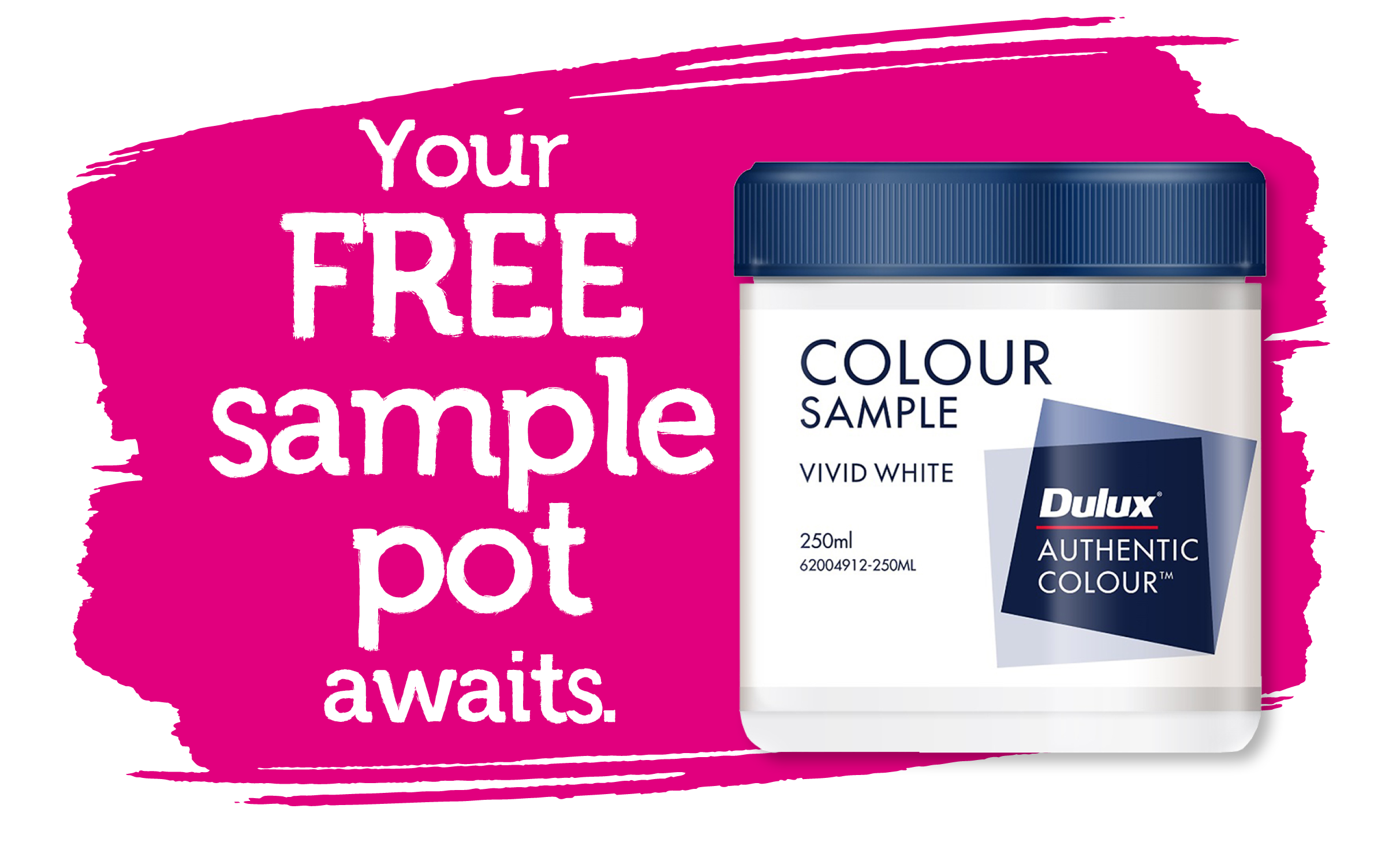 Your free sample pot awaits